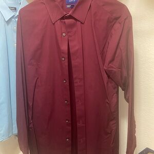 Apt. 9 Men's Burgundy Dress Shirt